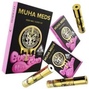 Bubble Gum Haze Muha Meds Cart