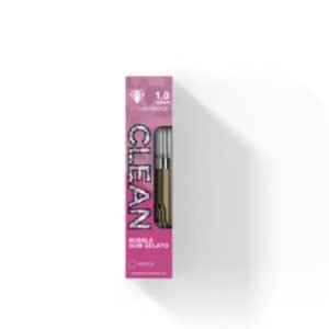 BUBBLE GUM GELATO 1G Clean Carts