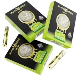 Sour Diesel Muha Meds Cart