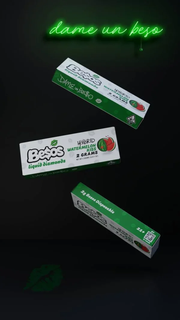 Watermelon Kiss Besos Cart