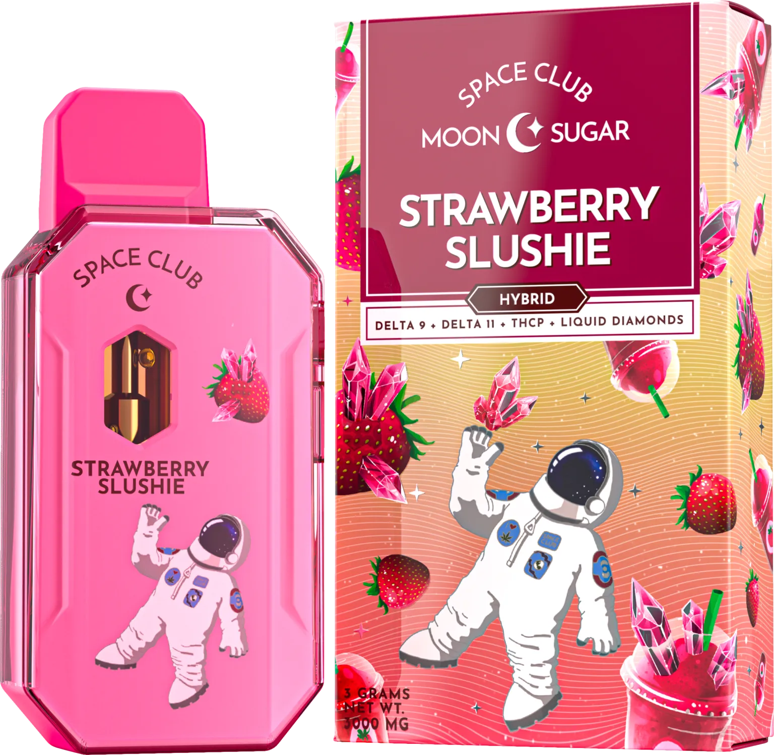 Strawberry Space Club Disposable