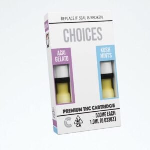 ACAI GELATO X KUSH MINTS Choices Carts 2 in 1